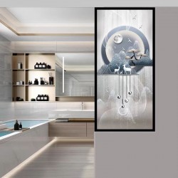 半截短款屏风D169