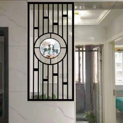 半截短款屏风D067