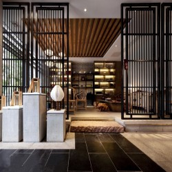 酒店大堂屏风J002