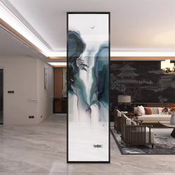 艺术玻璃屏风X094