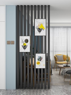 免打孔立柱屏风L031