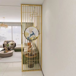 镂空金属屏风L117