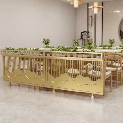 餐厅饭店矮隔断A104