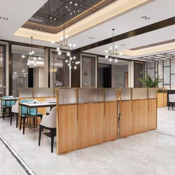 餐厅饭店矮隔断A021
