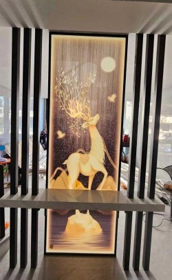 玻璃屏风组合款Y262