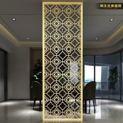  镂空金属屏风L180
