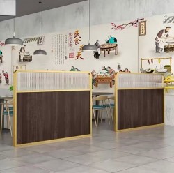 餐厅饭店矮隔断A210
