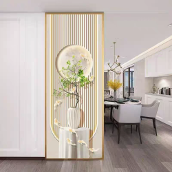 艺术玻璃屏风X040