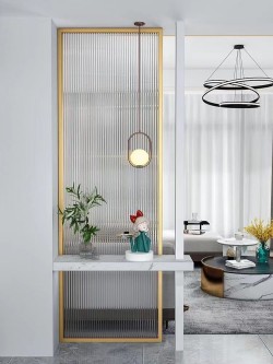 镂空金属屏风L006