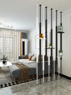 免打孔立柱屏风L036