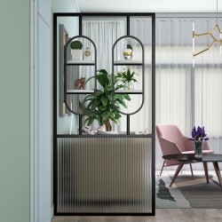 新款玻璃屏风X029