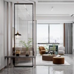 玻璃屏风组合款Y001