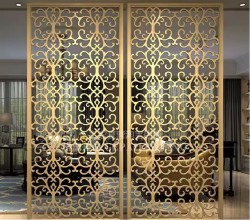  镂空金属屏风L174