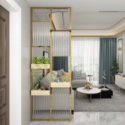 新款玻璃屏风X054