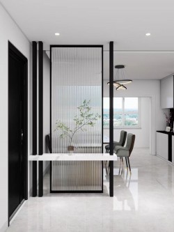 玻璃屏风组合款Y203