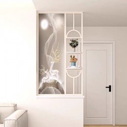 半截短款屏风D156