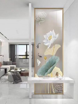 玻璃屏风组合款Y205