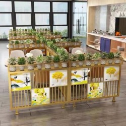 餐厅饭店矮隔断A109