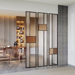 新款玻璃屏风X146