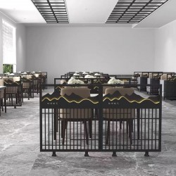 餐厅饭店矮隔断A102