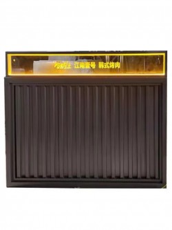 餐厅饭店矮隔断A059