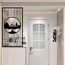 半截短款屏风D098