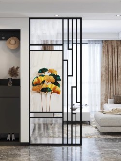 新款玻璃屏风X050