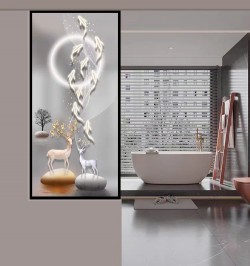 半截短款屏风D176