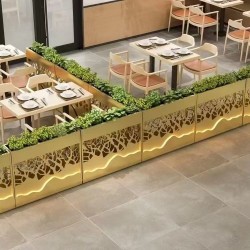 餐厅饭店矮隔断A125