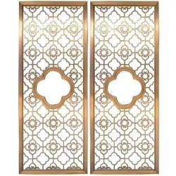  镂空金属屏风L166