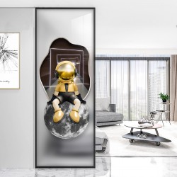 艺术玻璃屏风Y131