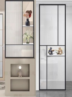 新款玻璃屏风X095