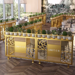 餐厅饭店矮隔断A009