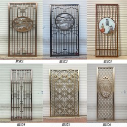 镂空金属屏风L101