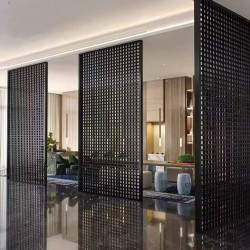  镂空金属屏风L202