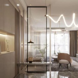 玻璃屏风组合款Y002