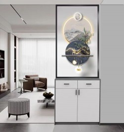 半截短款屏风D161