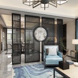 酒店大堂屏风J004