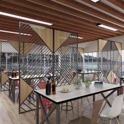 餐厅饭店卡座K016