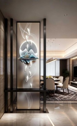  玻璃屏风组合款Y237