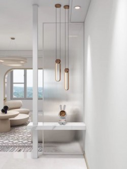 玻璃屏风组合款Y186