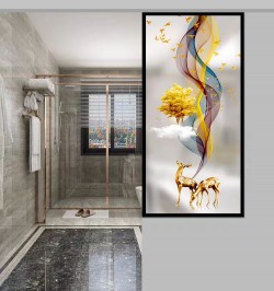 半截短款屏风D165