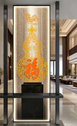  玻璃屏风组合款Y252