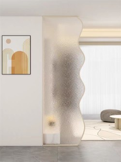 新款玻璃屏风X121