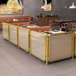 餐厅饭店矮隔断A172