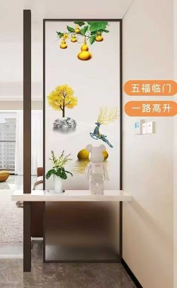 玻璃屏风组合款Y270