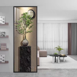 艺术玻璃屏风X154