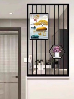 半截短款屏风D183