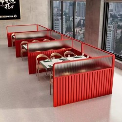 餐厅饭店矮隔断A160