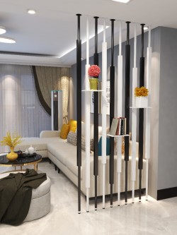 免打孔立柱屏风L048